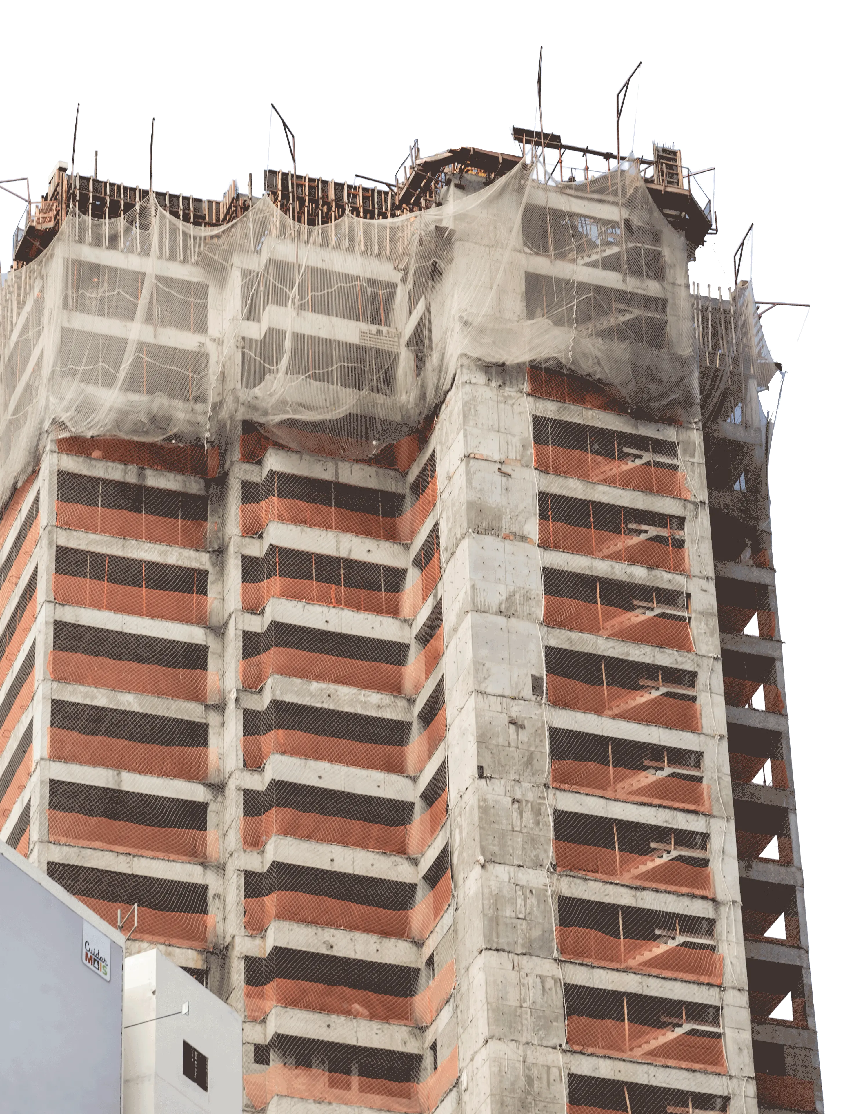 Edificio en construcción vertical